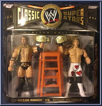 Razor Ramon vs. Shawn Michaels from WWE Classic Superstars - Exclusives manufactured by Jakks Pacific [Front]
