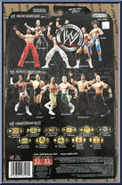 Chris Benoit from WWE Deluxe Aggression - Series  7 manufactured by Jakks Pacific [Back]