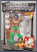 Kofi Kingston from WWE Deluxe Aggression - Series 17 manufactured by Jakks Pacific [Front]