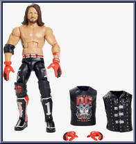 AJ Styles from WWE Elite Collection - Series  77 manufactured by Mattel [Loose]