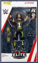 AJ Styles from WWE Elite Collection - Top Picks - 2019 manufactured by Mattel [Front]