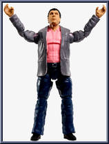 Andre the Giant (Black / White Jacket) from WWE Elite Collection - Series 100 manufactured by Mattel [Loose]