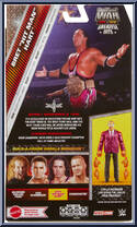 Bret "Hit Man" Hart from WWE Elite Collection - Monday Night War - Greatest Hits 2 manufactured by Mattel [Back]