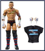 CM Punk from WWE Elite Collection - Series 115 manufactured by Mattel [Loose]