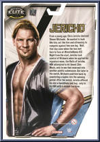 Chris Jericho (Y2J) from WWE Elite Collection - Exclusives manufactured by Mattel [Back]