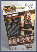 Christian (Flashback) from WWE Elite Collection - Series  20 manufactured by Mattel [Back]
