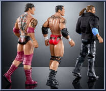 Evolution (Batista / Triple H / Randy Orton) from WWE Elite Collection - Box Sets manufactured by Mattel [Loose]