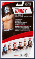 Jeff Hardy (Chase) from WWE Elite Collection - Series  84 manufactured by Mattel [Back]