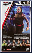Jeff Hardy from WWE Elite Collection - Series  71 manufactured by Mattel [Back]