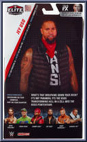 Jey Uso from WWE Elite Collection - Series  64 manufactured by Mattel [Back]