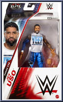 Jey Uso (Blue Pants) (Chase) from WWE Elite Collection - Series 114 manufactured by Mattel [Front]