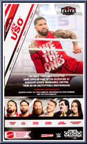 Jey Uso from WWE Elite Collection - Series 106 manufactured by Mattel [Back]
