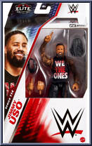 Jimmy Uso (Black Pants) from WWE Elite Collection - Series 114 manufactured by Mattel [Front]