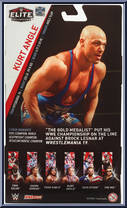 Kurt Angle from WWE Elite Collection - Series  59 manufactured by Mattel [Back]