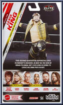 Lexis King from WWE Elite Collection - Series 116 manufactured by Mattel [Back]