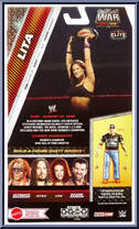 Lita from WWE Elite Collection - Monday Night War - Series 5 manufactured by Mattel [Back]