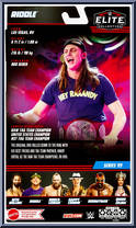 Matt Riddle from WWE Elite Collection - Series  99 manufactured by Mattel [Back]
