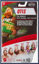 Otis from WWE Elite Collection - Series  87 manufactured by Mattel [Back]