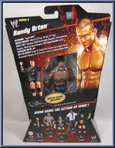 Randy Orton from WWE Elite Collection - Series   2 manufactured by Mattel [Back]