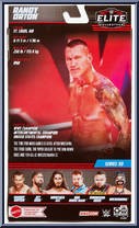 Randy Orton from WWE Elite Collection - Series  90 manufactured by Mattel [Back]