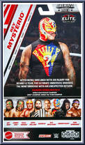 Rey Mysterio from WWE Elite Collection - Greatest Hits - 2025 manufactured by Mattel [Back]