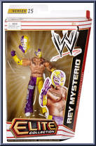 Rey Mysterio from WWE Elite Collection - Series  15 manufactured by Mattel [Front]