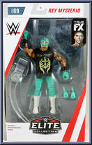 Rey Mysterio from WWE Elite Collection - Series  69 manufactured by Mattel [Front]