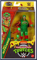 Rey Mysterio / Raphael from WWE Elite Collection - Teenage Mutant Ninja Turtles manufactured by Mattel [Front]