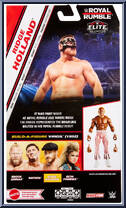 Ridge Holland from WWE Elite Collection - Royal Rumble 2024 manufactured by Mattel [Back]