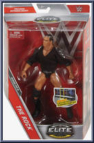 Rock from WWE Elite Collection - Series  47 B manufactured by Mattel [Front]