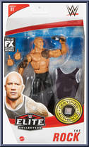 Rock from WWE Elite Collection - Series  81 manufactured by Mattel [Front]
