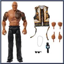 Rock from WWE Elite Collection - Series 115 manufactured by Mattel [Loose]