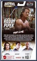 Rowdy Roddy Piper as John Nada from WWE Elite Collection - Hollywood manufactured by Mattel [Back]