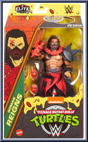 Roman Reigns / Shredder from WWE Elite Collection - Teenage Mutant Ninja Turtles manufactured by Mattel [Front]