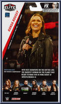 Ronda Rousey from WWE Elite Collection - Series  65 manufactured by Mattel [Back]