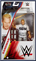 Sandman from WWE Elite Collection - Series 111 manufactured by Mattel [Front]