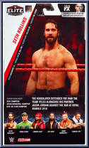 Seth Rollins from WWE Elite Collection - Series  64 manufactured by Mattel [Back]