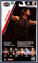 Seth Rollins from WWE Elite Collection - Series  70 manufactured by Mattel [Back]