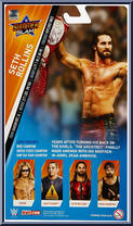 Seth Rollins from WWE Elite Collection - Summer Slam - 2018 manufactured by Mattel [Back]
