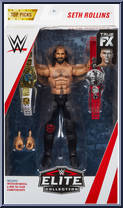 Seth Rollins from WWE Elite Collection - Top Picks - 2018 manufactured by Mattel [Front]
