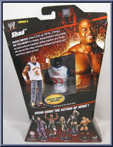 Shad from WWE Elite Collection - Series   6 manufactured by Mattel [Back]