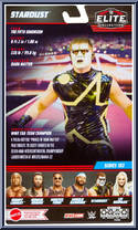 Stardust (Cody Rhodes) from WWE Elite Collection - Series 103 manufactured by Mattel [Back]