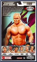 Stunning Steve Austin from WWE Elite Collection - Series 100 manufactured by Mattel [Back]