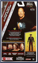 Stone Cold Steve Austin from WWE Elite Collection - Monday Night War - Series 4 manufactured by Mattel [Back]