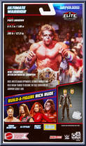 Ultimate Warrior from WWE Elite Collection - Survivor Series - 2022 manufactured by Mattel [Back]