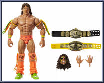 Ultimate Warrior (WM6 Faded Paint) from WWE Elite Collection - From the WWE Vault - Series 4 manufactured by Mattel [Loose]
