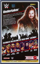 Undertaker from WWE Elite Collection - From the WWE Vault - Series 1 manufactured by Mattel [Back]