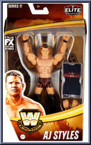 AJ Styles from WWE Elite Collection - Legends - Series 17 manufactured by Mattel [Front]