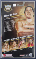 Andre the Giant (Red Shorts) (Chase) from WWE Elite Collection - Legends - Series 21 manufactured by Mattel [Back]