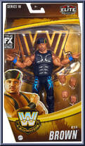 D'Lo Brown (Chase) from WWE Elite Collection - Legends - Series 19 manufactured by Mattel [Front]